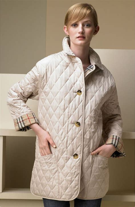 burberry ladies barn jacket|burberry quilted jacket nordstrom.